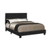 Mauve Bed Upholstered Queen Black image