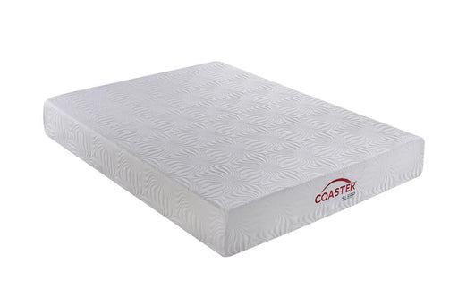 Key Twin Long Memory Foam Mattress White image