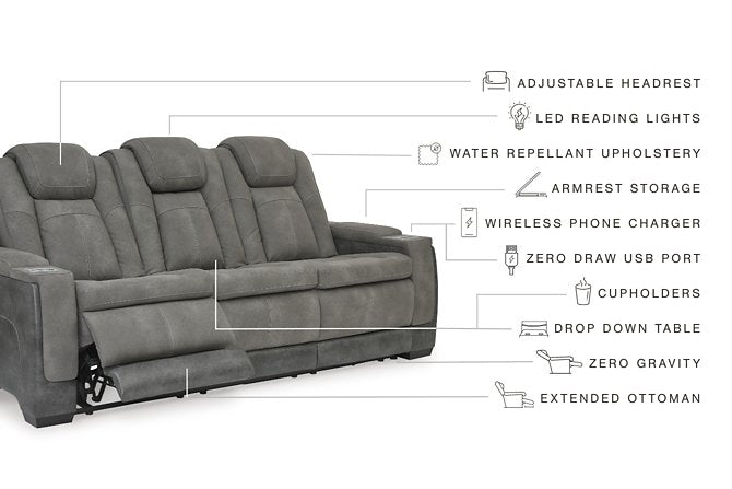 Next-Gen DuraPella Power Reclining Sofa