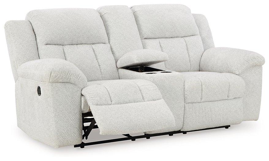 Frohn Reclining Loveseat with Console