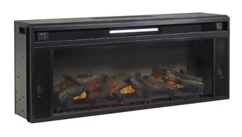 Montillan 84" TV Stand with Electric Fireplace