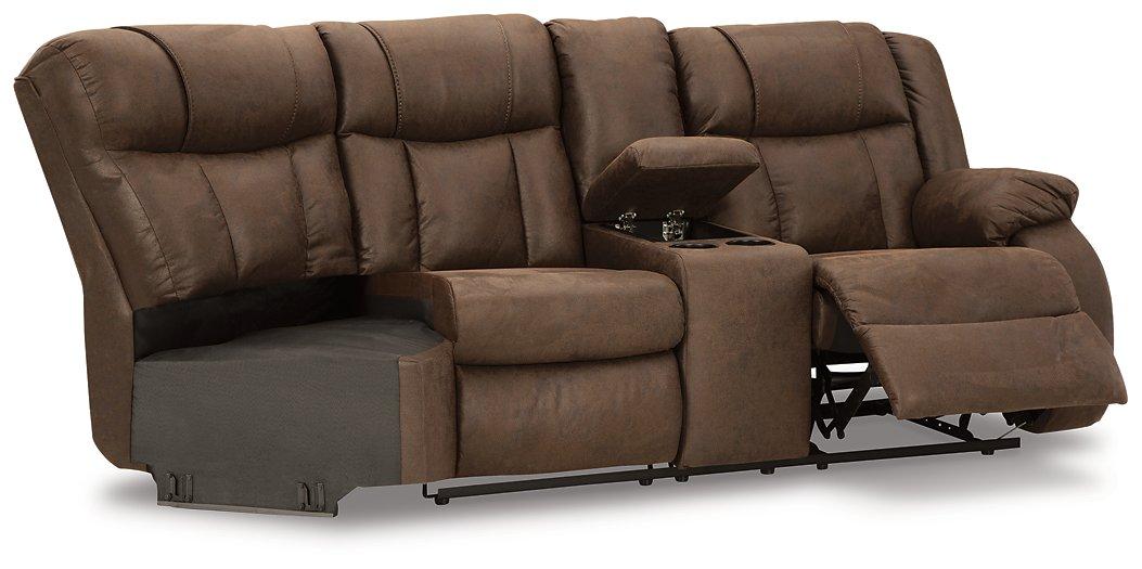 Trail Boys 2-Piece Reclining Sectional