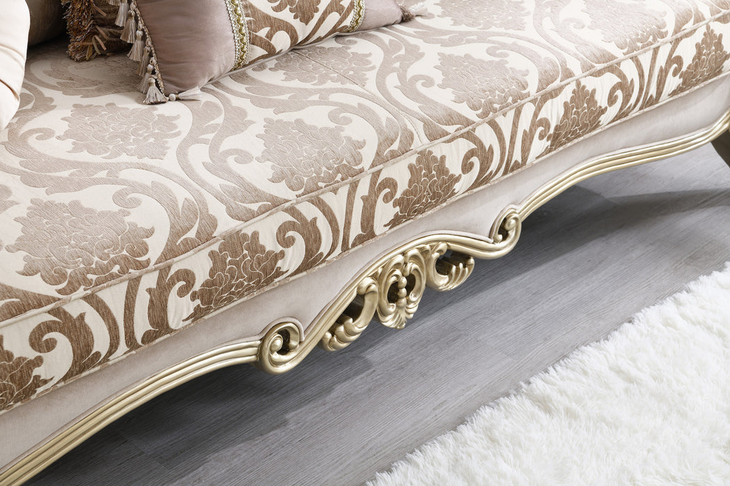 Royal Cream Living Room Set