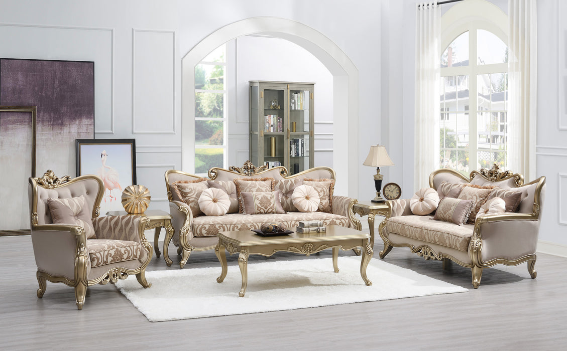 Royal Cream Living Room Set