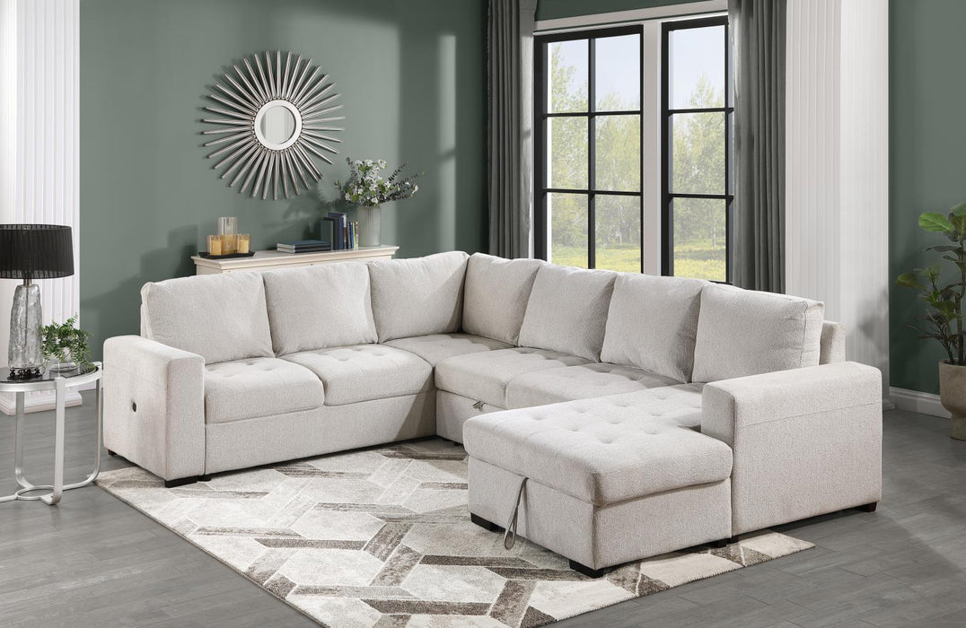 Linen Lagoon Sectional