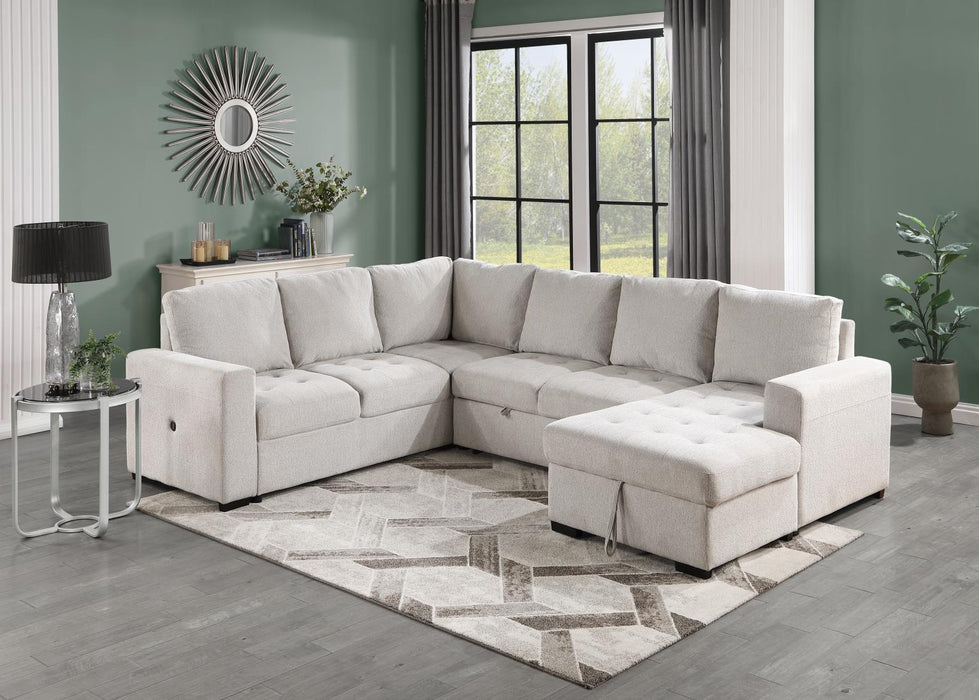 Linen Lagoon Sectional