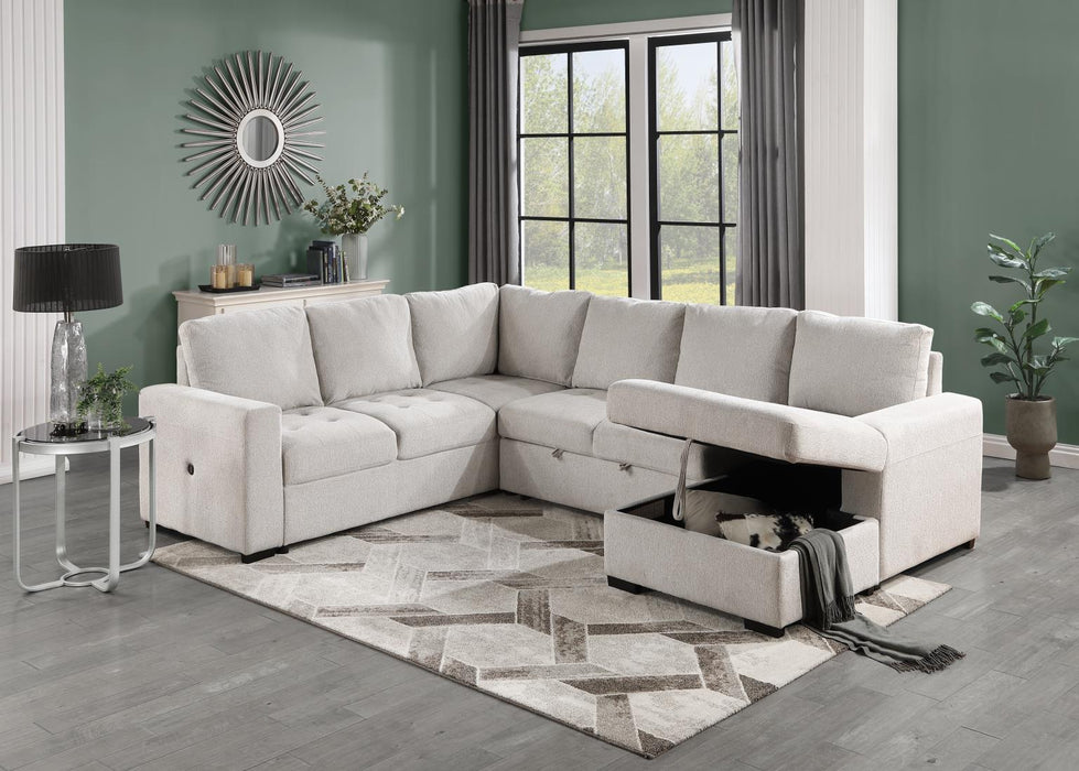 Linen Lagoon Sectional