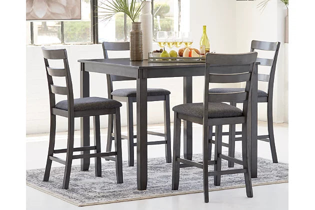 Signature Gray Counter Height Dining Set