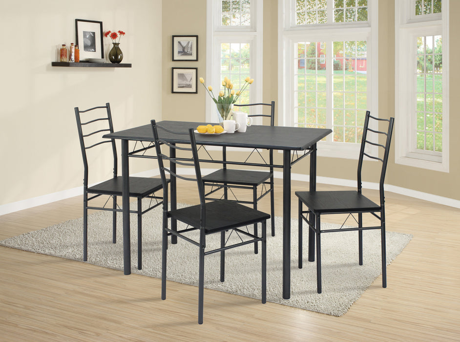 Simple Metal Frame Dining room Set